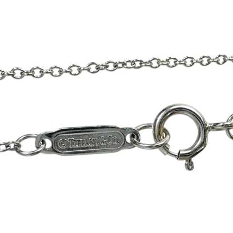 【TIFFANY&Co./ティファニー】 馬蹄/ホースシュー ダイヤモンド ネックレス K18WGホワイトゴールド 18金 2.0g 41cm レディース【中古】【真子質店】【GD】【KTY】