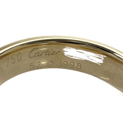 12号【CARTIER/カルティエ】 スリーカラー リング・指輪 K18ゴールド 18金/YG/WG/PG 7.5g #52 レディース【中古】【真子質店】【GD】【ITTI】