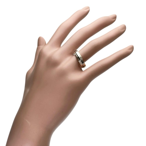 12号【CARTIER/カルティエ】 スリーカラー リング・指輪 K18ゴールド 18金/YG/WG/PG 7.5g #52 レディース【中古】【真子質店】【GD】【ITTI】
