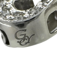 【YUKIZAKI/ゆきざき】Nモチーフ ダイヤモンド 0.38ct ペンダントトップ NOMBRE/ノンブル K18WGホワイトゴールド 18金 3.7g レディース【中古】【真子質店】【GD】【YYx】