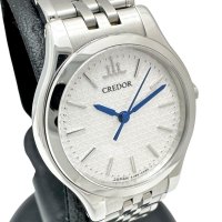 【SEIKO/セイコー】 クレドール シグノ GSBA055(4J85-0A20) 腕時計 ステンレススチール クオーツ ホワイト文字盤/シルバーベルト レディース【中古】【真子質店】【GD】【Moxx】