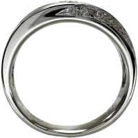 16号 ファンシーライトピンクダイヤモンド(FLP-SI2) 0.112ct ダイヤモンド 0.15ct リング・指輪 Pt900プラチナ 7.2g レディース【中古】【真子質店】【NN】【SKS】