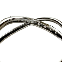 12号 ダイヤモンド(ハート&キューピット) 0.20ct リング・指輪 Pt950プラチナ 2.1g レディース【中古】【真子質店】【NN】【TMiY】