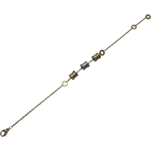 【BVLGARI/ブルガリ】 ブレスレット B-ZERO1 エレメント K18YGイエローゴールド 18金//WG/PG/スリーカラー 8.8g 18cm レディース【中古】【真子質店】【BL】【TIDMo】