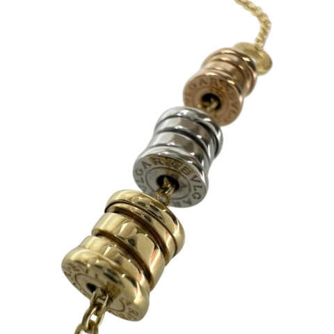 【BVLGARI/ブルガリ】 ブレスレット B-ZERO1 エレメント K18YGイエローゴールド 18金//WG/PG/スリーカラー 8.8g 18cm レディース【中古】【真子質店】【BL】【TIDMo】