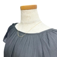 【TIFFANY&Co./ティファニー】 Tスマイル スモール ネックレス K18ゴールド 18金 2.9g 40.5/45.5cm レディース【中古】【真子質店】【GD】【SxT】