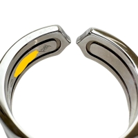 14号【CARTIER/カルティエ】 C2リング ダイヤモンド リング・指輪 K18WGホワイトゴールド 18金 7.9g #54 レディース【中古】【真子質店】【GD】【IMaMoMa】