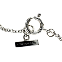 【TIFFANY&Co./ティファニー】 Tトゥ サークル ターコイズ ネックレス K18WGホワイトゴールド 18金 3.5g 40/45cmcm レディース【中古】【真子質店】【GD】【IDMax】