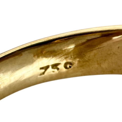 12号【TIFFANY&Co./ティファニー】 オープンハート ペレッティ リング・指輪 K18ゴールド 18金 9.3g レディース【中古】【真子質店】【GD】【IMoYT】