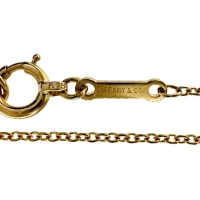 【TIFFANY&Co./ティファニー】 オープンハート ペレッティ ネックレス K18ゴールド 18金 5.2g 40cm レディース【中古】【真子質店】【GD】【STD】