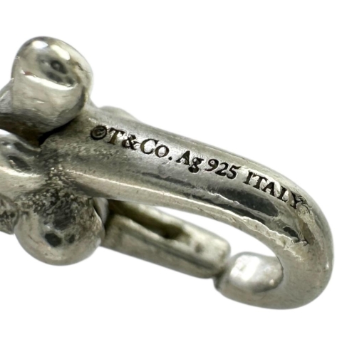 【TIFFANY&Co./ティファニー】 ブレスレット ハードウェア マイクロリンク シルバー925 7.3g 18.0cm レディース【中古】【真子質店】【GD】【MoMiMa】
