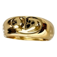 12号【TIFFANY&Co./ティファニー】 フルハート ペレッティ リング・指輪 K18ゴールド 18金 4.4g レディース【中古】【真子質店】【GD】【KDMi】