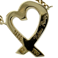 【TIFFANY&Co./ティファニー】 ネックレス ラヴィングハート パロマピカソ K18ゴールド 18金 2.4g 41・46.5cm レディース【中古】【真子質店】【GD】【DMiD】