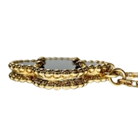 【Van Cleef & Arpels/ヴァンクリーフ&アーペル】 アルハンブラ オニキス ネックレス K18ゴールド 18金 5.1g 38/42cm レディース【中古】【真子質店】【GD】【MaxMix】