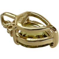 マリガーネット 1.20ct ダイヤモンド 0.07ct 8.1 ペンダントトップ K18ゴールド 18金 1.1g レディース【中古】【真子質店】【NN】【MaYMa】