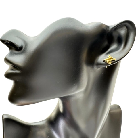 【LOUIS VUITTON/ルイ・ヴィトン】 ピアス ルルグラム カラーストーン ピアス GP 6.8g M00785 GK5202 レディース【中古】【真子質店】【GD】【MaKS】