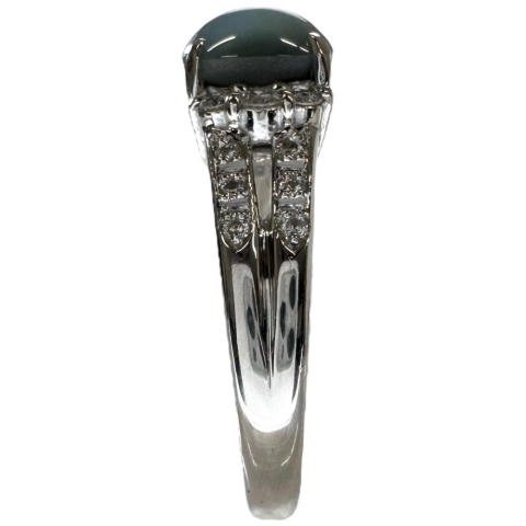 11号 アレキサンドライト 1.21ct ダイヤモンド 0.18ct リング・指輪 Pt900プラチナ 4.9g レディース【中古】【真子質店】【NN】【MoSD】