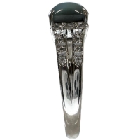 11号 アレキサンドライト 1.21ct ダイヤモンド 0.18ct リング・指輪 Pt900プラチナ 4.9g レディース【中古】【真子質店】【NN】【MoSD】