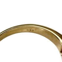 13号 サファイア 1.018ct ダイヤモンド 0.32ct リング・指輪 K18ゴールド 18金 4.1g レディース【中古】【真子質店】【NN】【IxTMa】