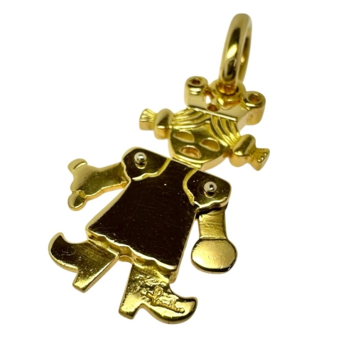 【Pomellato/ポメラート】 クィーン ペンダントトップ K18ゴールド 18金 6.0g レディース【中古】【真子質店】【BL】【IxTMa】