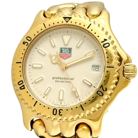 専用出品　TAG Heuer クォーツ腕時計 TAG HEUER/タグホイヤー】 S94.006K プロフェッショナル 腕時計 GP