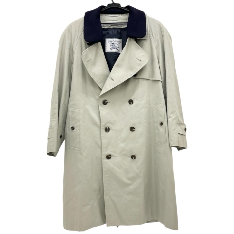 【BURBERRY/バーバリー】 トレンチコート コットン ベージュ レディース【中古】【真子質店】【GD】【TMaI】