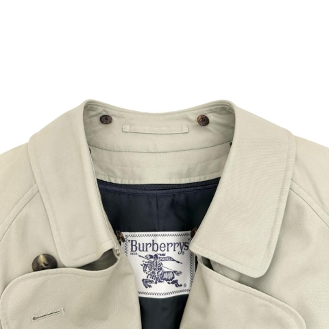 【BURBERRY/バーバリー】 トレンチコート コットン ベージュ レディース【中古】【真子質店】【GD】【TMaI】