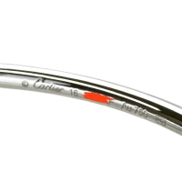 【CARTIER/カルティエ】 ジュストアンクル スモールモデル 現行モデル ダイヤモンド 0.18(20石)ct ブレスレット K18WGホワイトゴールド 18金 9.1g B6084017  #16 レディース【中古】【真子質店】【BL】【MoYMox】