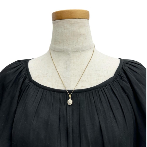 ダイヤモンド 0.63ct ペンダントトップ K18ゴールド 18金 1.9g レディース【中古】【真子質店】【NN】【DYT】