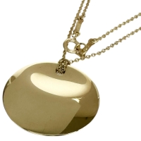 【TIFFANY&Co./ティファニー】 ペレッティ サークル ネックレス K18ゴールド 18金 6.7g 39cm レディース【中古】【真子質店】【BL】【IMaMiY】