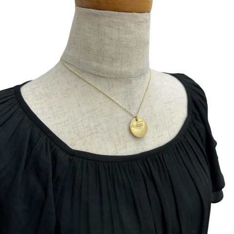 【TIFFANY&Co./ティファニー】 ペレッティ サークル ネックレス K18ゴールド 18金 6.7g 39cm レディース【中古】【真子質店】【BL】【IMaMiY】