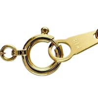 オパールキャッツアイ 1.41ct ダイヤモンド 0.16ct ネックレス K18ゴールド 18金 5.9g 41cm レディース【中古】【真子質店】【NN】【IxKMi】