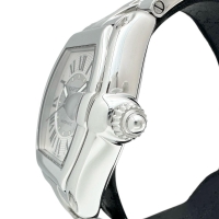 【CARTIER/カルティエ】 W62000V3 2510 ロードスターLM 腕時計 ステンレススチール 自動巻き/オートマ シルバー文字盤/シルバーベルト メンズ【中古】【真子質店】【BL】【MaTMiS】