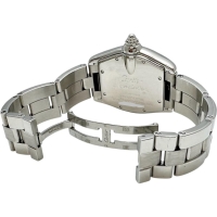 【CARTIER/カルティエ】 W62000V3 2510 ロードスターLM 腕時計 ステンレススチール 自動巻き/オートマ シルバー文字盤/シルバーベルト メンズ【中古】【真子質店】【BL】【MaTMiS】