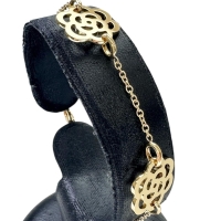 【CHANEL/シャネル】 カメリア コレクション ブレスレット K18ゴールド 18金 7.0g 17.5cm レディース【中古】【真子質店】【BL】【TMaSMi】