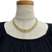 【UNOAERRE/ウノアエレ】 デザインチェーン 中空  ネックレス K18ゴールド 18金 30.8g 43cm レディース【中古】【真子質店】【BL】【MoYIx】