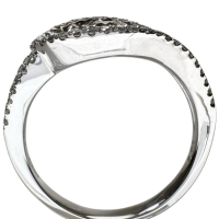 12号 ダイヤモンド 0.53ct リング・指輪 K18WGホワイトゴールド 18金 4.7g レディース【中古】【真子質店】【NN】【SMaMo】