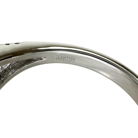 12号 ダイヤモンド 0.53ct リング・指輪 K18WGホワイトゴールド 18金 4.7g レディース【中古】【真子質店】【NN】【SMaMo】