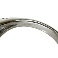 12号 ダイヤモンド 0.53ct リング・指輪 K18WGホワイトゴールド 18金 4.7g レディース【中古】【真子質店】【NN】【SMaMo】