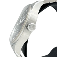 【IWC/インターナショナルウォッチカンパニー】 IW326504 パイロットウォッチ マーク17 腕時計 ステンレススチール 自動巻き/オートマ ブラック文字盤/シルバーベルト メンズ【中古】【真子質店】【BL】【TSIMo】