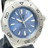 【TAG HEUER/タグホイヤー】 WBP1415 アクアレーサー 腕時計 ステンレススチール クオーツ ブルー文字盤/シルバーベルト レディース【中古】【真子質店】【GD】【SSx】