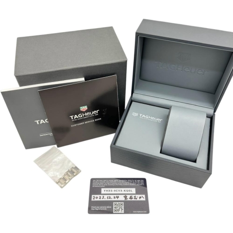 【TAG HEUER/タグホイヤー】 WBP1415 アクアレーサー 腕時計 ステンレススチール クオーツ ブルー文字盤/シルバーベルト レディース【中古】【真子質店】【GD】【SSx】