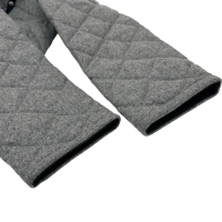 【LAVENHAM/ラベンハム】 キルティングジャケット カバーオール ウール グレーウール メンズ【中古】【真子質店】【GD】【Mox】