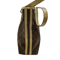 【GUCCI/グッチ】 31244  トートバッグ GGキャンバス/レザー ベージュ/ブラウン レディース【中古】【真子質店】【BL】【IMax】