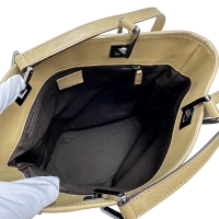 【GUCCI/グッチ】 31244  トートバッグ GGキャンバス/レザー ベージュ/ブラウン レディース【中古】【真子質店】【BL】【IMax】