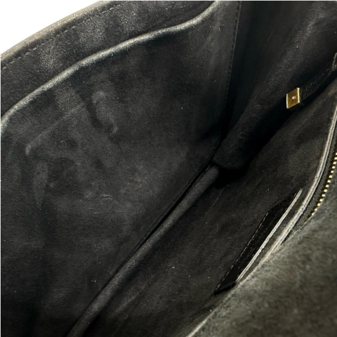 【Christian Dior/クリスチャンディオール】 アディクト スタッズ チェーンショルダー ショルダーバッグ レザー ブラックレザー/ゴールド金具 レディース【中古】【真子質店】【BL】【IxTMa】