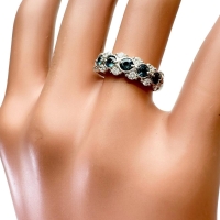 10号 アレキサンドライト 0.52ct ダイヤモンド 0.30ct リング・指輪 Pt900プラチナ 4.6g レディース【中古】【真子質店】【NN】【IxKMi】