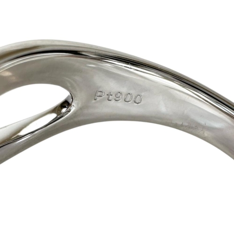 12.5号 アクアマリン(サンタマリアカラー) 1.62ct ダイヤモンド 0.37ct リング・指輪 Pt900プラチナ 8.6g レディース【中古】【真子質店】【NN】【IMaKMo】