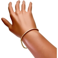 テニスブレスレット ダイヤモンド 2.00ct ブレスレット K18ゴールド 18金 6.9g 18cm レディース【中古】【真子質店】【NN】【ITYMo】