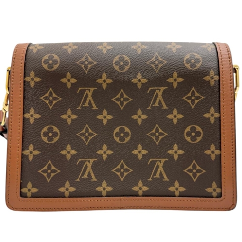 【LOUIS VUITTON/ルイ・ヴィトン】 M45958 モノグラムリバース ドーフィーヌMM ショルダーバッグ モノグラムキャンバス PVC/ゴールド金具 レディース【中古】【真子質店】【BL】【IMiKx】